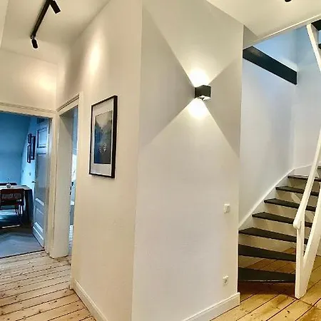 Luxurioese Maisonette Wohnung Im Szenenviertel Wuppertal Exterior photo